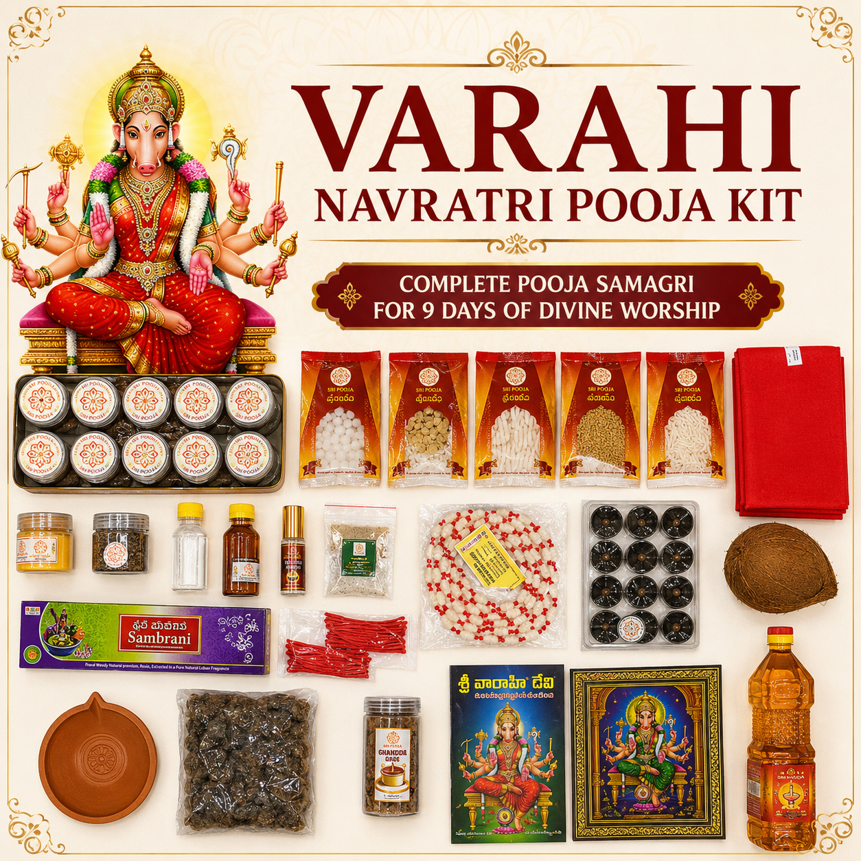 Varahi Navrathri Pooja Kit