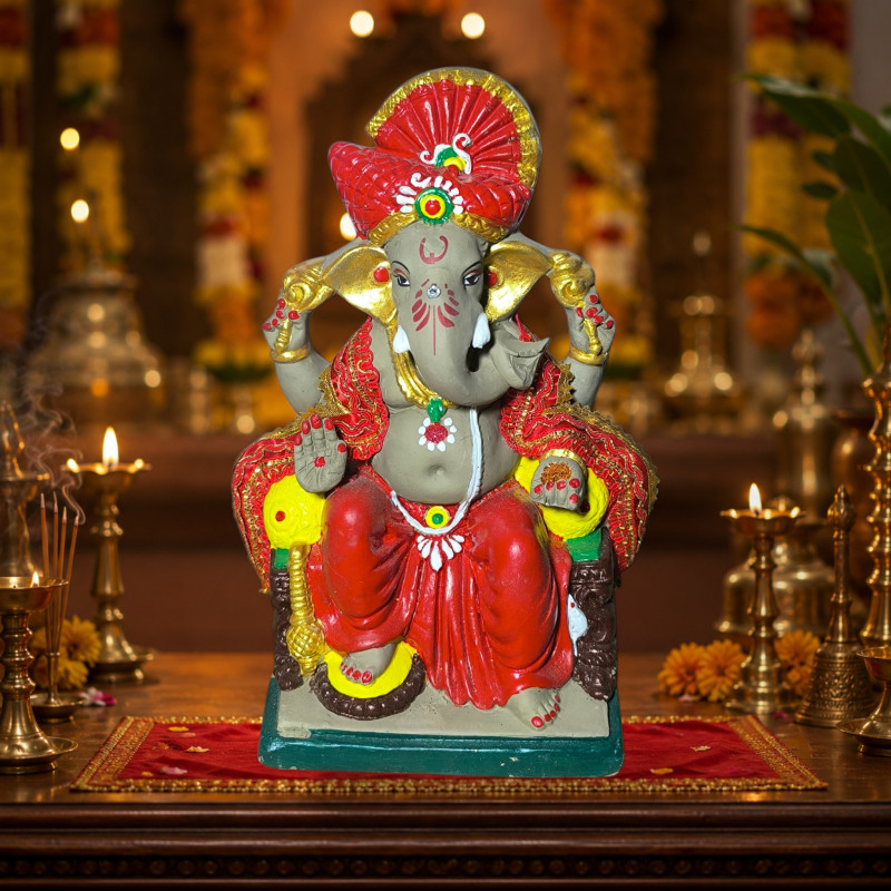 Sri Handcrafted Ganesha 11 inches