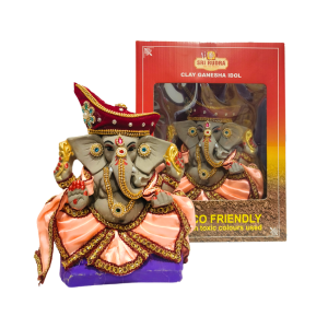Sri Rudra Eco friendly Ganapathi (9 Inches)