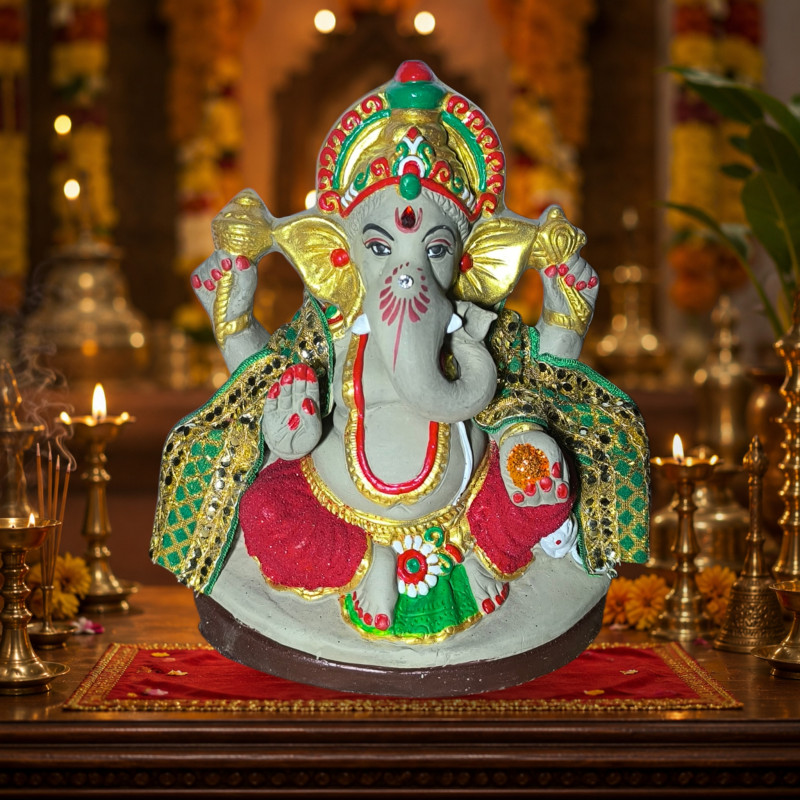 Sri Handcrafted Ganesha 10 inches